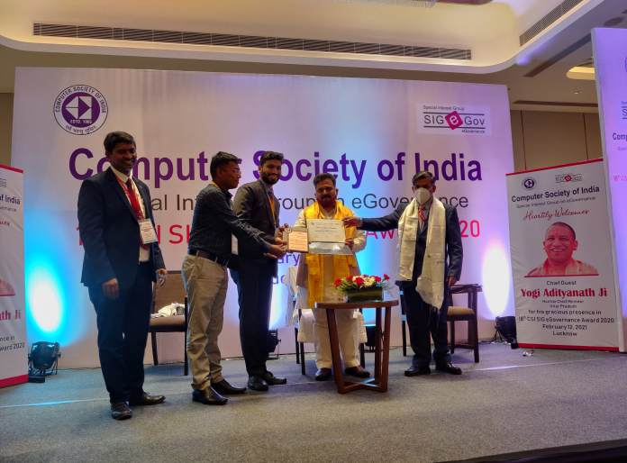 CSI Award for Travel e-Pass & PAN India Launch of Childline Case Reporting